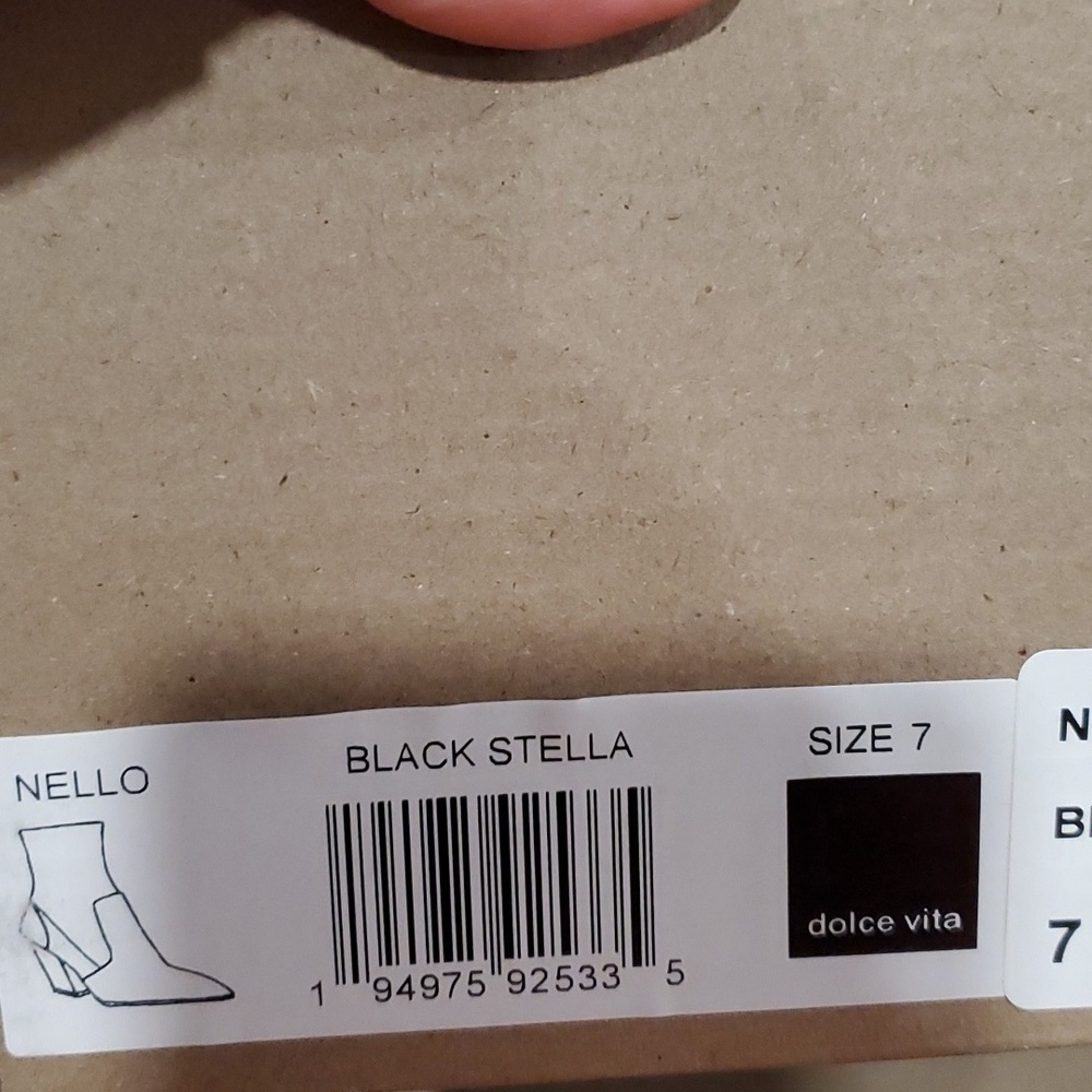 Dolce Vita Nello Booties Black Stella - Picture 3 of 5